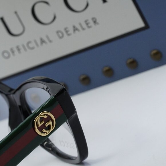 Gucci Black and Green Sunglasses - Picture 4 of 9